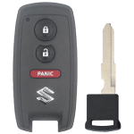 2007-2012 Suzuki 3-Button Smart Key Fob FCC KBRTS003 Part number 37172-64J00 (OEM)