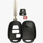 TOYOTA 3 BUTTON REMOTE KEY SHELL