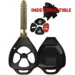 Toyota 2006-2020 INDESTRUCTIBLE 4 Button Remote Head Key Shell (K&S)