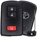 2012-2021 Toyota 3-Button Smart Key Fob FCC HYQ14FBA (AG Board 2110) Part number 89904-60J70 89904-0E092 89904-0E091 89904-0E090 (OEM)
