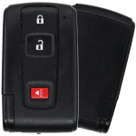 Toyota 3 Button Proximity Remote Smart Key Fcc MOZB31EG Silver Logo Pn 89994-47061 Smart Entry