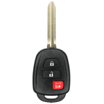 Toyota 3 Button Remote Head Key Fcc GQ4-52T H Chip Pn 89071-0R040