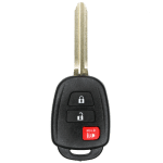 Toyota 3 Button Remote Head Key Fcc HYQ12BDM H Chip Pn 89070-52F50 89070-42820
