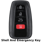 Toyota 4 Button Proximity Smart Key Shell