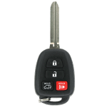 Toyota 4 Button Remote Head Key Fcc HYQ12BDM H Chip Pn 89070-42D40 (K&S)