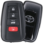 2019-2022 Toyota 4-Button Smart Key Fob FCC HYQ14FBN Part number 8990H-02030 8990H-12010 (OEM)