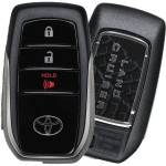 2020-2021 Toyota 3-Button Smart Key Fob FCC HYQ14FBB Part number 89904-60X20 (OEM)