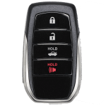 2016-2019 Toyota 4-Button Smart Key Fob FCC HYQ14FBA (AG Board 2110) Part number 89904-62020 (AFTERMARKET)