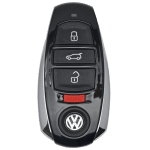VW Touareg 4 Button Key Fcc IYZVWTOUA Pn 7P6-959-754