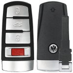 Volkswagen 4 Button Proximity Smart Key Fcc NBG009066T Pn 3C0 959 752 Key Shell