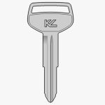 Keyline X174 TR40 TOYOTA AUTO METAL KEY