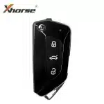 Xhorse - XKGA81EN - GA08 Style - 3-Button Universal Universal Remote Flip Key For VVDI Key Tools (Wired) XKGA81EN