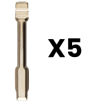 Xhorse Keydiy Key Blade For Jaguar 6 Cut Tibbe Fo21 (#90) Pack Of 5