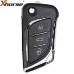 Xhorse Lexus Knife Style Universal Remote Flip Key 3 Button Wired Pn XKLKS0EN