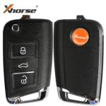 Xhorse Super Remote Key MQB 3 Buttons Built-in Super Chip XEMQB1EN