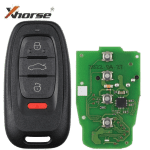 Xhorse - 2013-2019 Audi / 4-Button Smart Key / BCM2 / 754J / XSADJ1EN / Comfort Access / 315 MHz / 433 MHz / 868 MHz / No Soldering Required