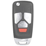 Xhorse Vvdi Audi Style Universal Remote Flip Key 4 Button Wireless Pn XNAU02EN