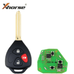 Xhorse Wire Universal Remote Key for Toyota Style 3 Buttons XKTO04EN
