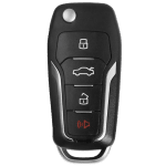 Xhorse Wireless Remote Flip Key Ford Style 4 Buttons Pn XNFO01EN