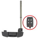2006-2012 Land Rover LR2 Emergency Key HU101 Part Number LR007227 (AFTERMARKET)