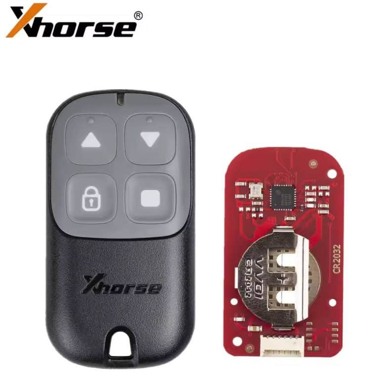 Xhorse Garage Remote 2nd Generation 4 Button XKXH23EN