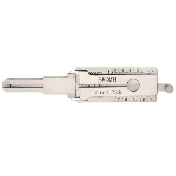 Lishi BMW Motorbike BW9MH 2 In 1 Pick Decoder Anti Glare