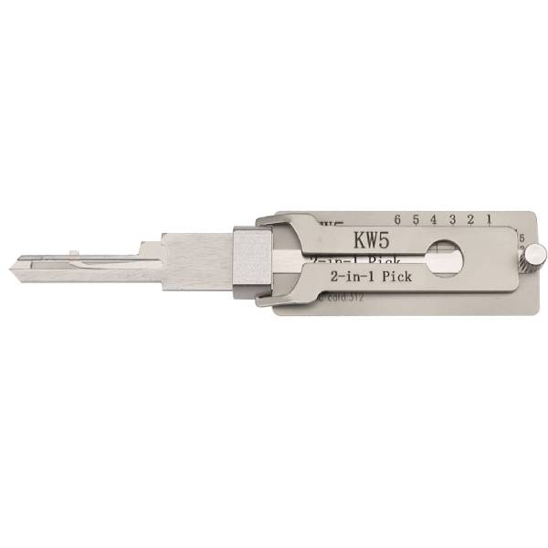 Lishi KW5 Kwikset 6 Pin 2-in-1 Pick
