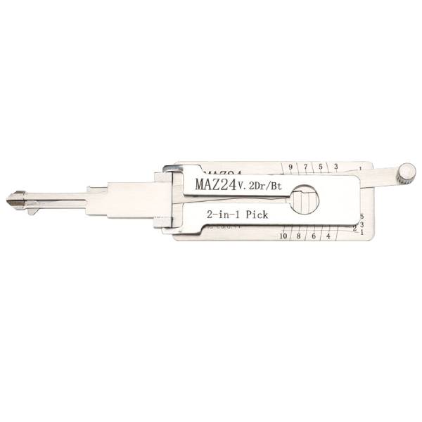 Lishi MZ24 MZ31 MZ27 Mazda 2 IN 1-PICK Door Trunk Anti Glare