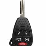 2008-2012 Jeep Liberty / 5-Button Remote Head Key / PN: 68029834AB / OHT692713AA (AFTERMARKET)